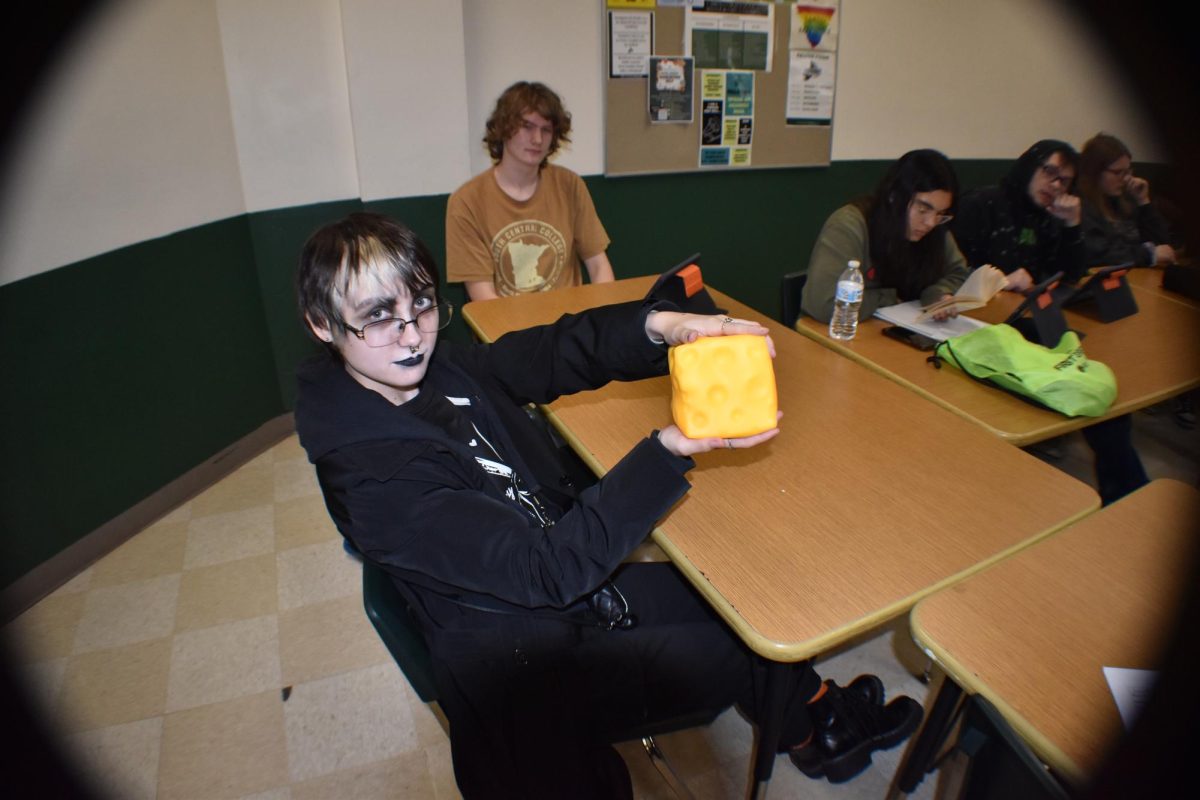 Michael & Chase with cheese